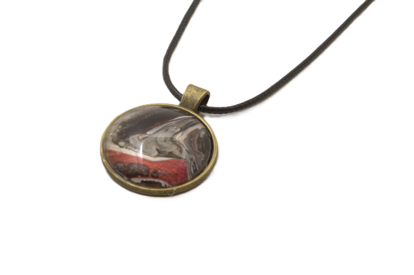 Striking Handcrafted Medallion Necklace