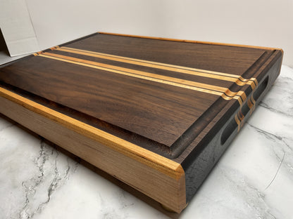 Naturally Unique Cutting Board – Handcrafted Hardwood Kitchen Board