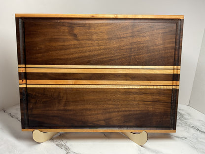 Naturally Unique Cutting Board – Handcrafted Hardwood Kitchen Board