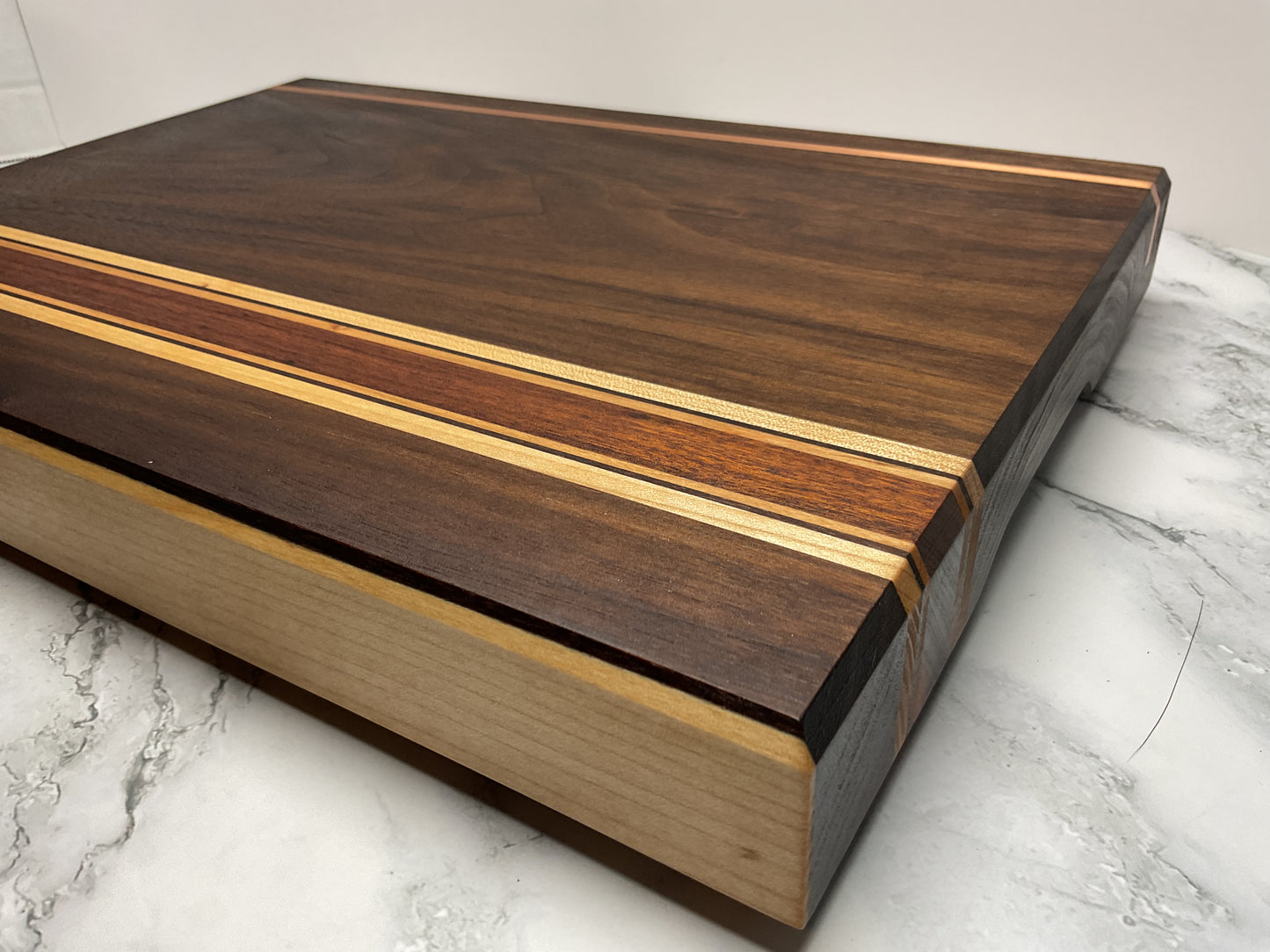 Copper Inlay Crafted to Stand Out Cutting Board – One-of-a-Kind Hardwood Board