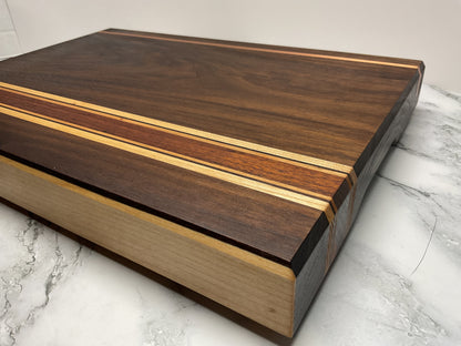 Copper Inlay Crafted to Stand Out Cutting Board – One-of-a-Kind Hardwood Board