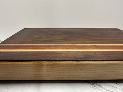 Copper Inlay Crafted to Stand Out Cutting Board – One-of-a-Kind Hardwood Board