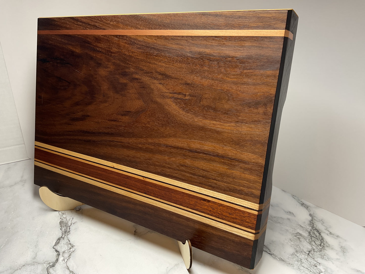 Copper Inlay Crafted to Stand Out Cutting Board – One-of-a-Kind Hardwood Board