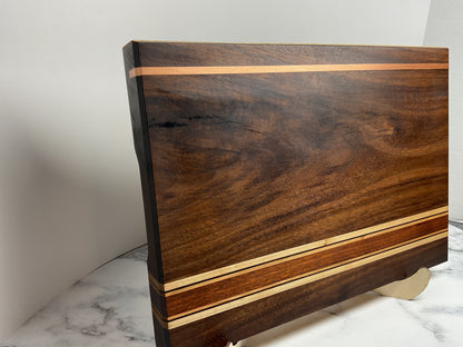 Copper Inlay Crafted to Stand Out Cutting Board – One-of-a-Kind Hardwood Board