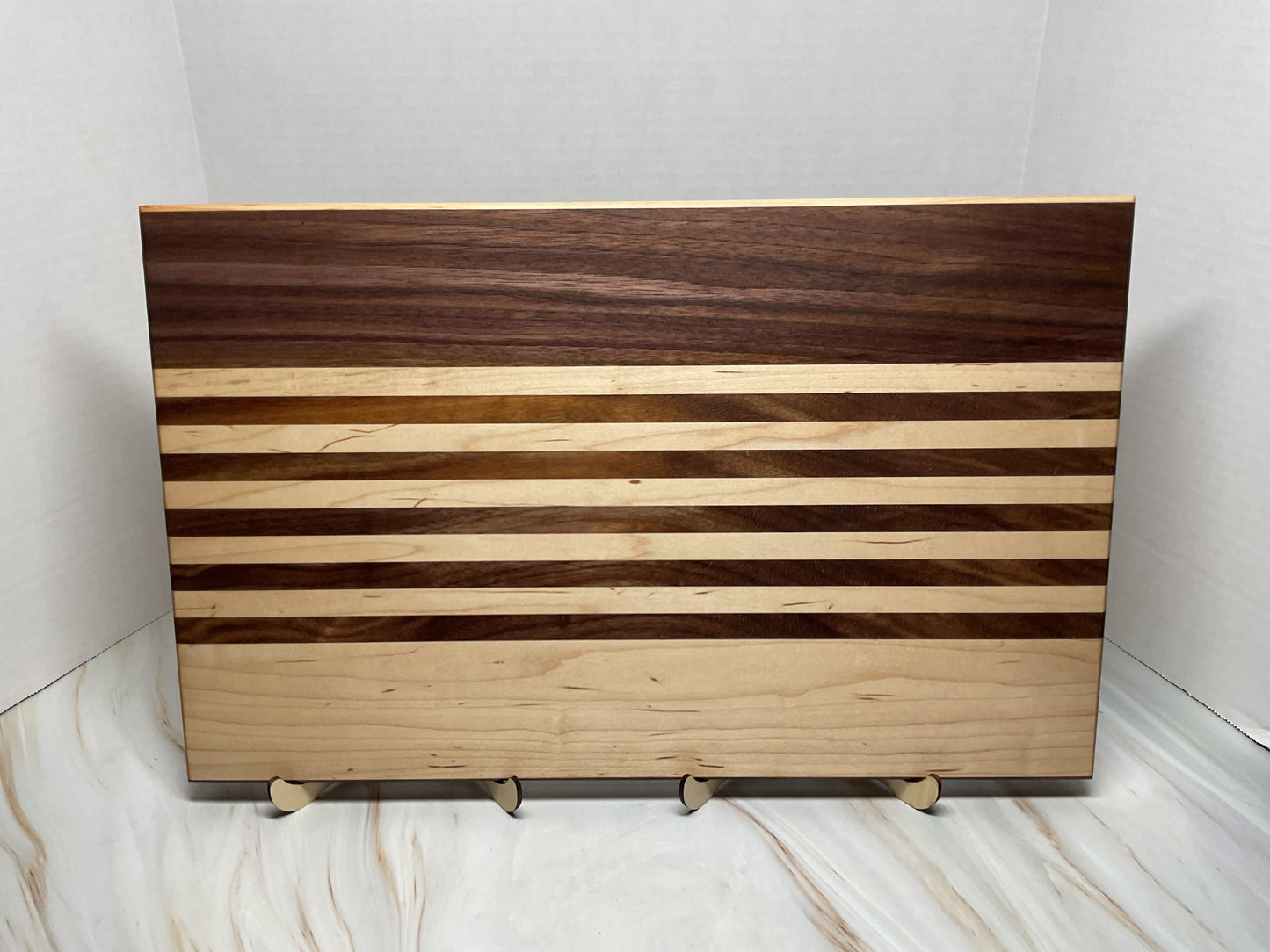 Handcrafted Cutting Board- Walnut and Maple