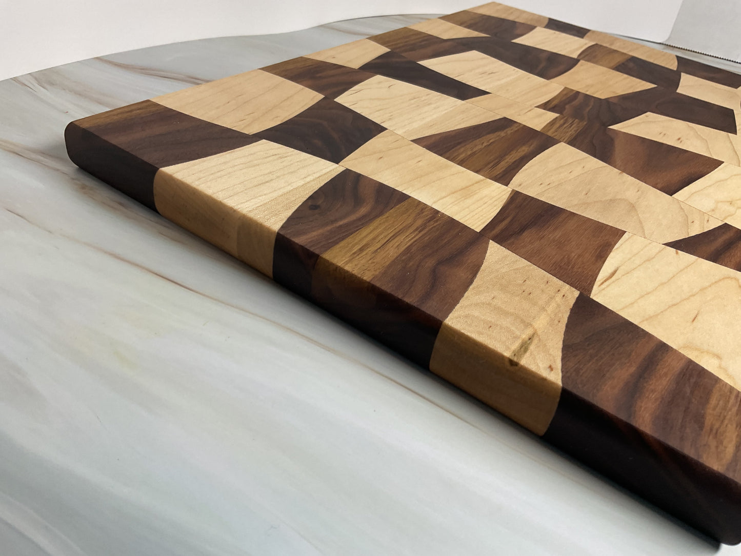 Functional Art Cutting Board – Handmade Hardwood Kitchen Board