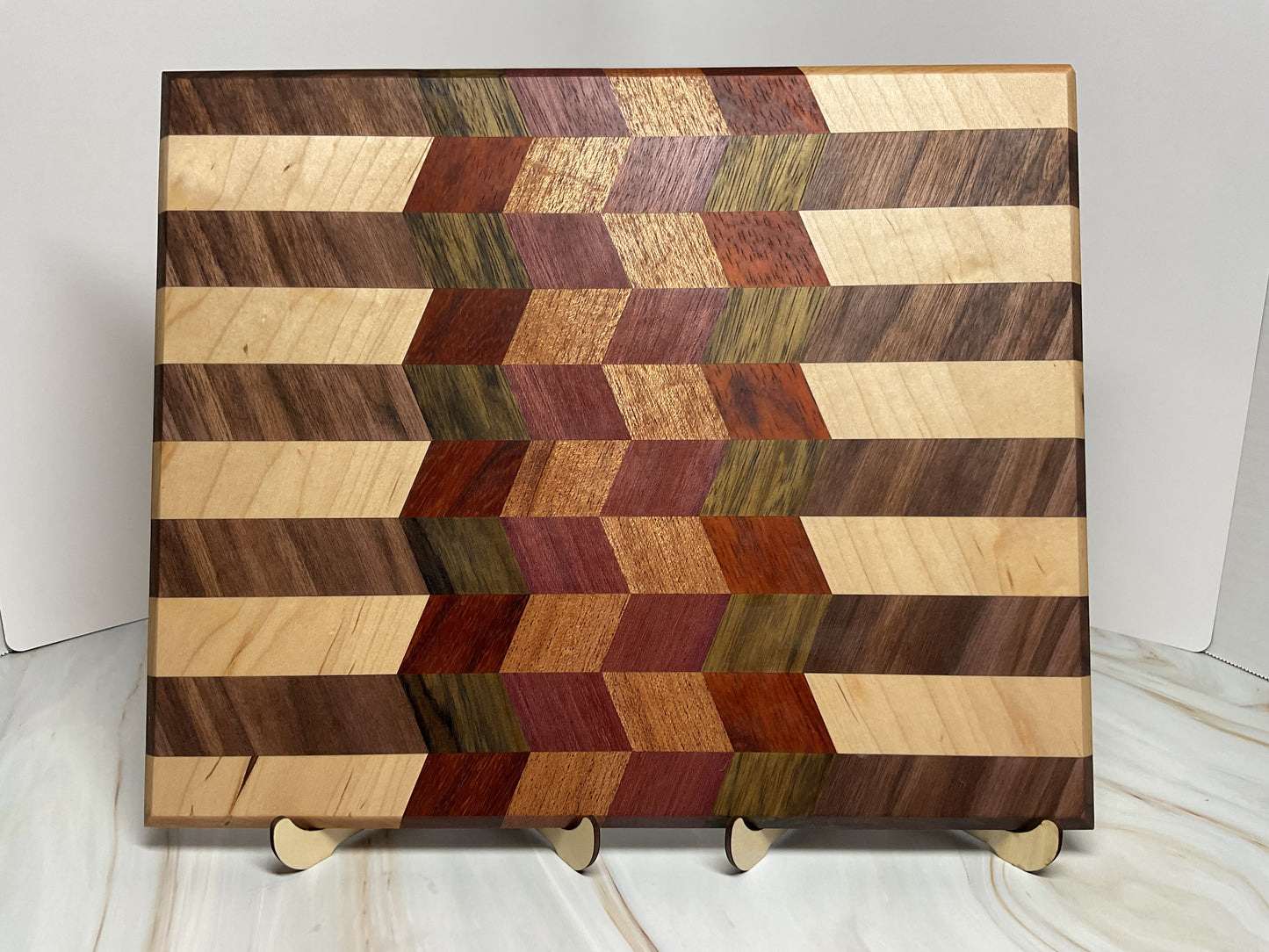 Modern Cutting Board- Handcrafted Hardwoods