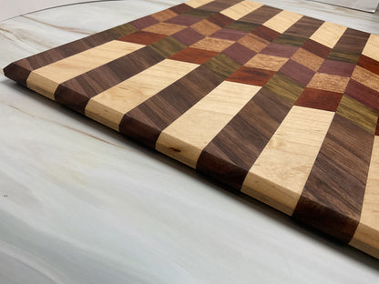 Modern Cutting Board- Handcrafted Hardwoods