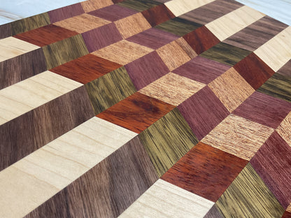 Modern Cutting Board- Handcrafted Hardwoods