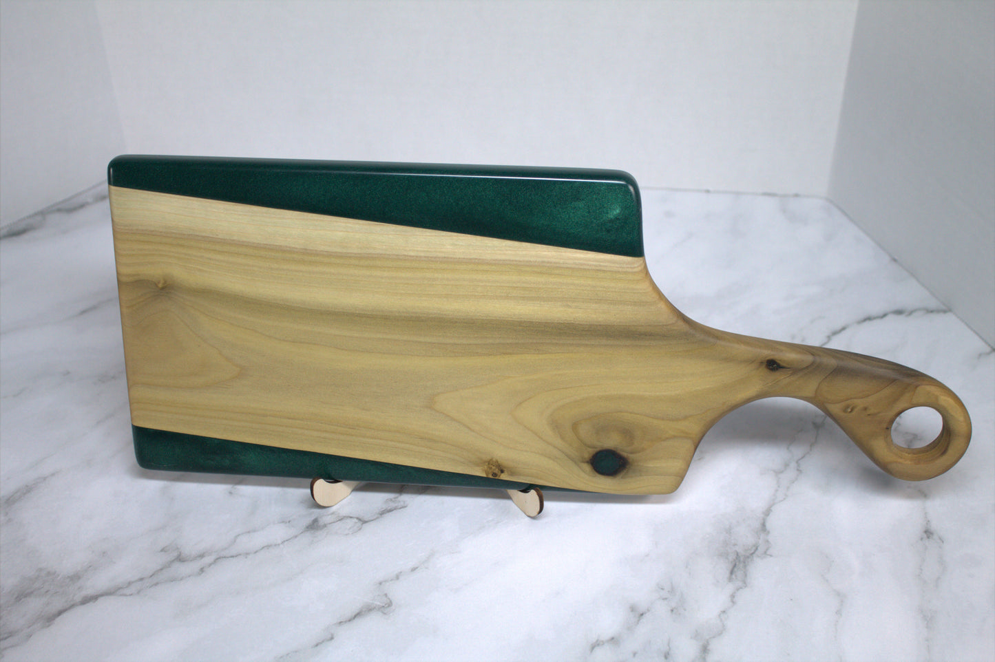 Beautiful Rainbow Poplar Charcuterie Board