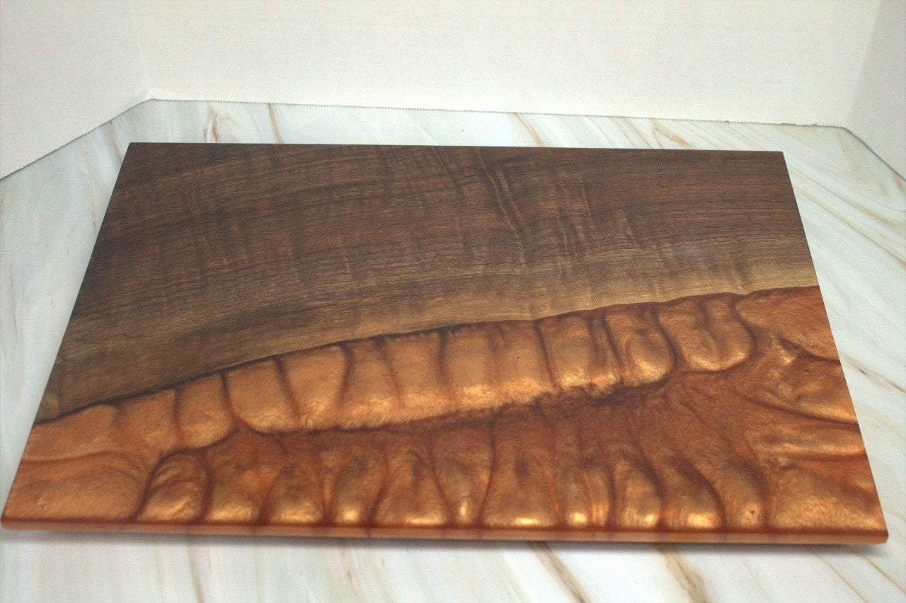 Showpiece Bronze and Walnut Charcuterie Boards