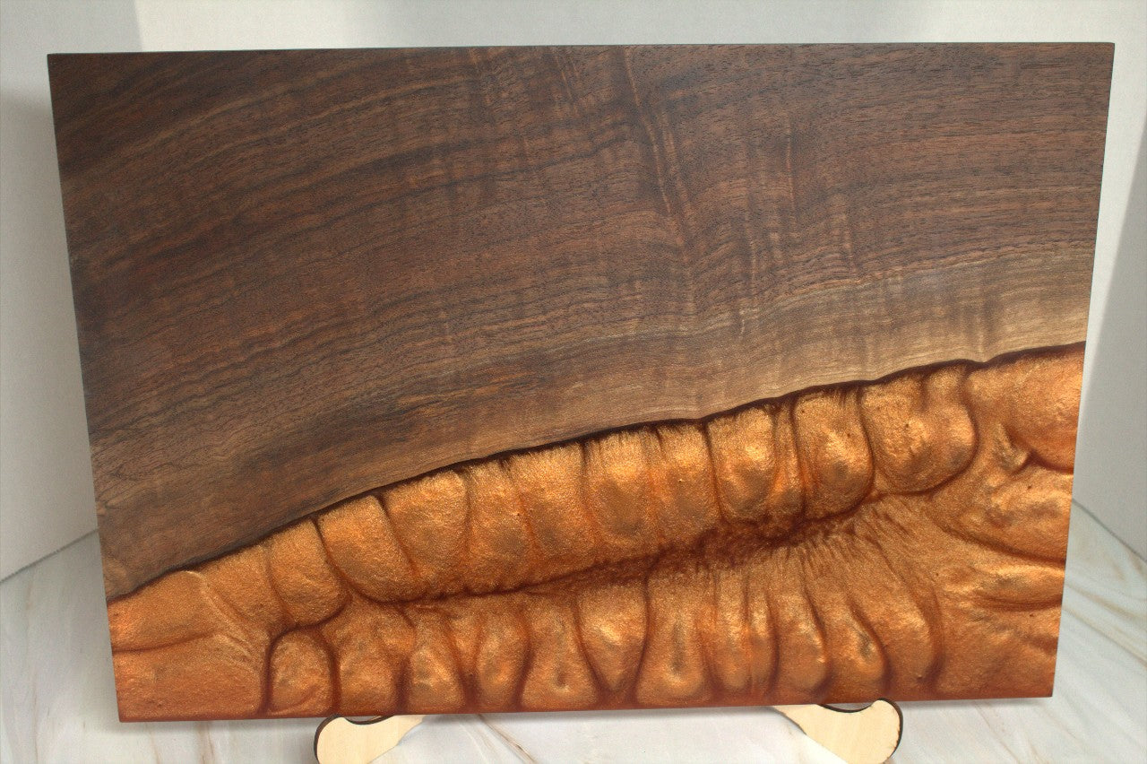 Showpiece Bronze and Walnut Charcuterie Boards