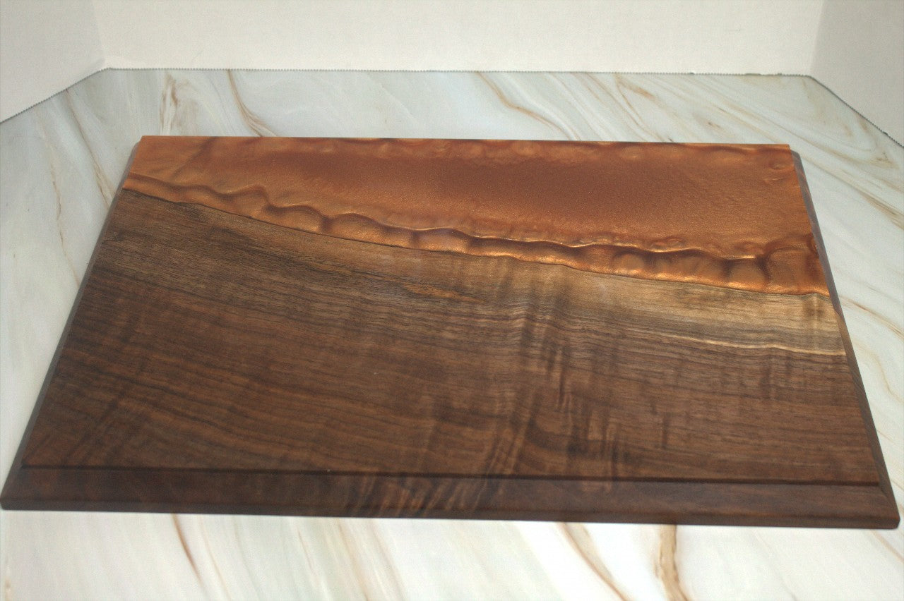 Showpiece Bronze and Walnut Charcuterie Boards