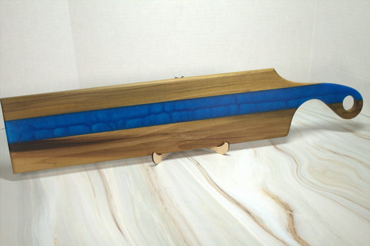 One of a Kind Poplar Long Handled Bread or Sushi Board