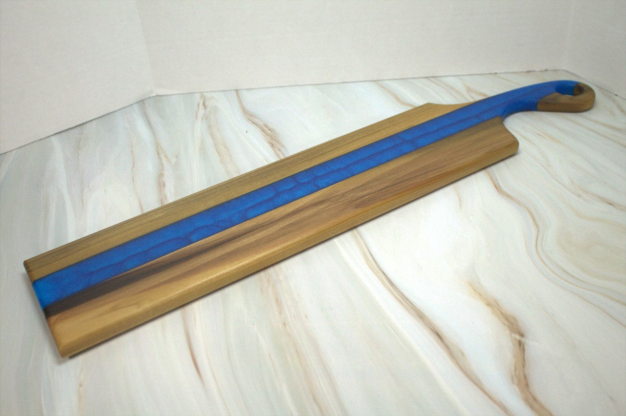 One of a Kind Poplar Long Handled Bread or Sushi Board