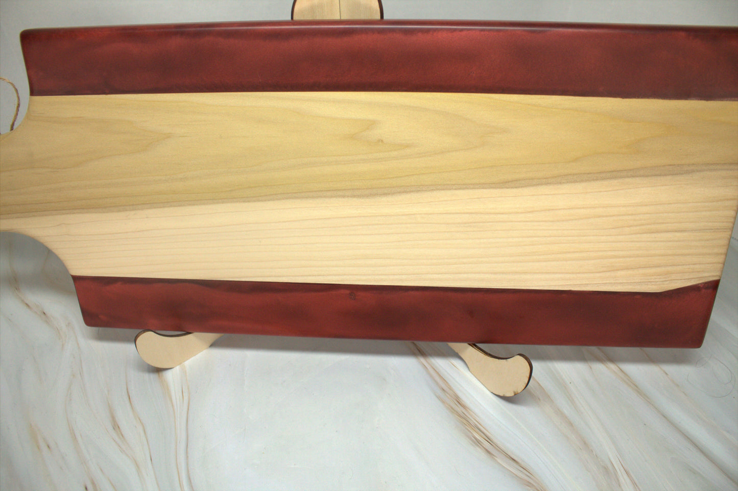 Long Handled Poplar Wood Charcuterie Board